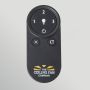 Elstead lighting Aviator plafondventilator led messing-walnoot incl. afstandsbediening