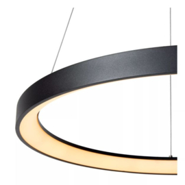 Lucide hanglamp Vidal led, zwart