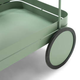 Spinder design GIN & TROLLEY Serveerwagen, dusty green