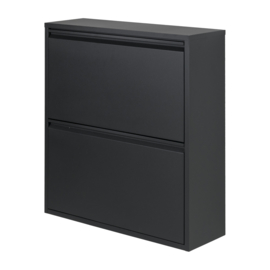 Spinder design Schoenenkast Billy 2, zwart