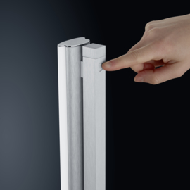 Helestra  vloerlamp Venta led, nikkel