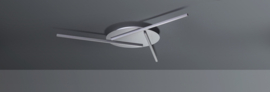 Bopp leuchten plafondlamp Dual led, mat aluminium