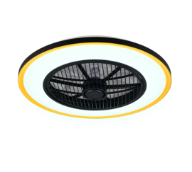 Trio lighting plafond ventilator Varpula led, incl. remote