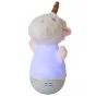 Lucide  tafellamp Dolly led, wit op Batterijen