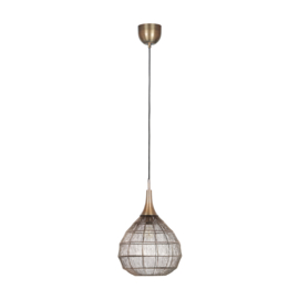 Trio lighting hanglamp Soraya, oud brons 42 cm