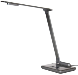 Linea Verdace tafellamp Moma led, zilver grijs