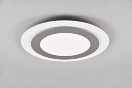 Trio lighting plafondlamp Morgan led, zwart-goud incl. afstandsbediening 45 cm