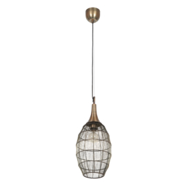 Trio lighting hanglamp Soraya, oud brons
