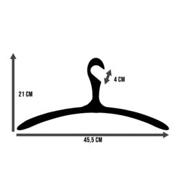 Spinder design Kledinghanger Arx, oranje