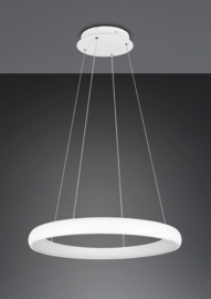 Trio lighting hanglamp Cardona led, wit 75 cm incl. switch dimmer