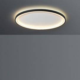 Escale plafondlamp Loud led, zwart 65 cm
