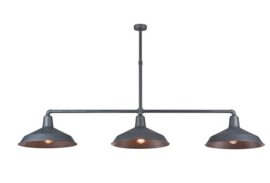 Linea Verdace hanglamp Industrie, 3-delig lood