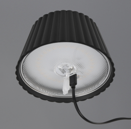 Trio lighting vloerlamp Suarez led, zwart
