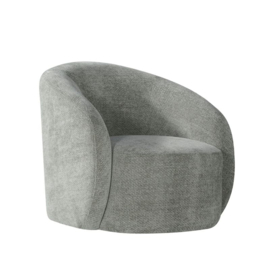 Label 51 fauteuil Alby, stof  Elite stone