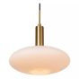 Lucide hanglamp Singala, 3-lichts mat goud/messing