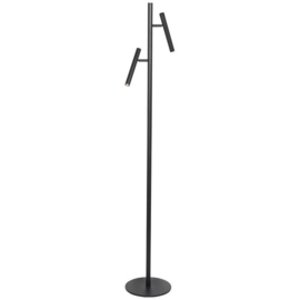 Freelight vloerlamp Luogo led zwart 2-lichts