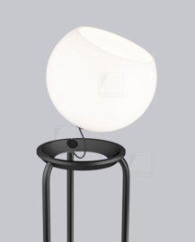 Helestra vloerlamp Bono led, mat zwart