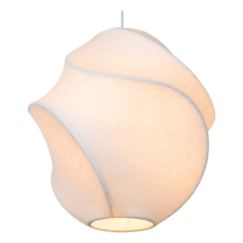 Lucide LA VAGUE Hanglamp - 25 cm - 1xE27 - Wit