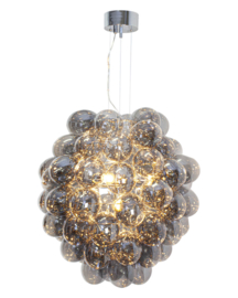By Rydéns hanglamp Deluxe Brandy, licht grijs
