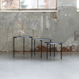 Spinder design Do-Re-Mi set van 3, zwart
