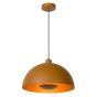 Lucide hanglamp Siemon, okergeel
