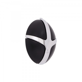 Spinder design Kapstok Tick, zwart met chroom