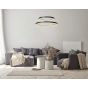 Lucide hanglamp Vidal led, zwart 78 cm