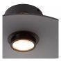 Lucide plafondlamp Menga led, fumé