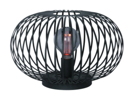 Tafellamp Aglio, zwart 40 cm