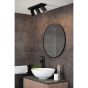 Lucide plafondspot Taylor led, 3-lichts zwart IP44