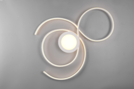 Trio lighting plafondlamp Jive led, wit incl. afstandsbediening