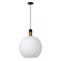 Lucide hanglamp Julius, 1-lichts opaalglas 40 cm