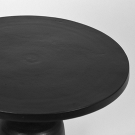 Label 51 Bijzettafel Wink,  zwart metaal 50 cm