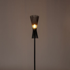 Vloerlamp Boom , zwart art deco