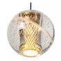 Lucide hanglamp Dilenko led,  mat goud/ messing
