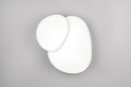 Trio lighting plafondlamp Rise led, wit incl. afstandsbediening 43 cm