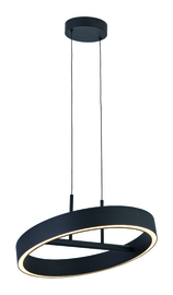 Freelight  hanglamp Livello led, zwart 40 cm