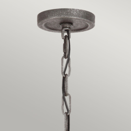 Elstead lighting hanglamp Angelo, 6-lichts met glas