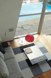 Pujol Lighting wandlamp Retro, mat nikkel met kap
