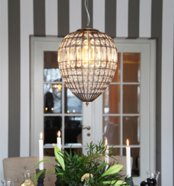 By Rydéns hanglamp Amadeus, antiek goud incl. licht bron