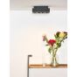 Lucide plafondspot Xirax led, 2-lichts zwart