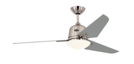 Plafond ventilator Eco Aviatos 132 BN-SI incl. afstandsbediening