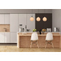 Lucide hanglamp Julius, 3-lichts opaal glas
