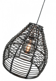 Top licht. hanglamp Bolzano, small black 45 cm