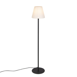 Buiten vloerlamp Virginia, zwart