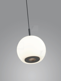 Helestra  hanglamp Bono led 1-lichts, mat zwart