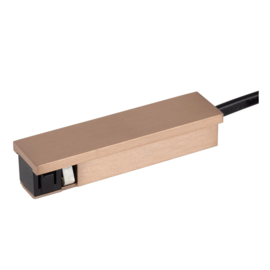 Lucide LINIAL Startvoeding - Smart - 48V Track - 1-fase railsysteem / Railverlichting - Smart - 48V Track - Champagne
