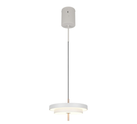Trio lighting hanglamp Keaton led, warm grijs 40 cm
