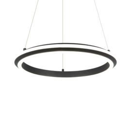 Trio lighting hanglamp Amador led, mat zwart