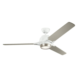 Elstead lighting plafond ventilator Zeus-60-WHT incl. afstandsbediening